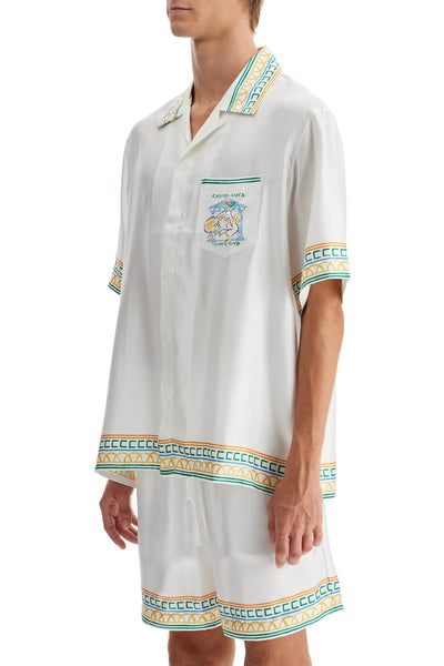 silk crayon temple tennis club shirt U MF24 SH 003 03 CRAYON TEMPLE TENNIS CLUB