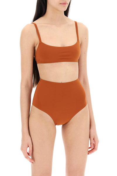 eleven high waist bikini set UNDICI HIGH WAIST TERRACOTTA