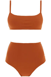 eleven high waist bikini set UNDICI HIGH WAIST TERRACOTTA