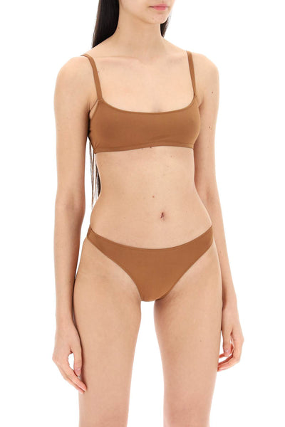 eleven-piece bikini UNDICI LOW WAIST BRONZE