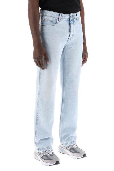 Jeans straight UTR500 DE0027 BLEU JAVEL