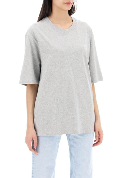 organic cotton t-shirt UTS024 726 GRIS CENDRE CHINE