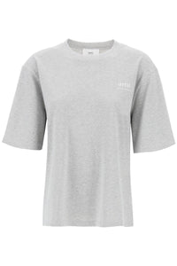 organic cotton t-shirt UTS024 726 GRIS CENDRE CHINE