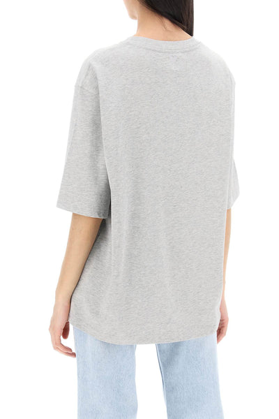 organic cotton t-shirt UTS024 726 GRIS CENDRE CHINE