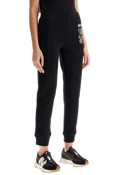 MOSCHINO moschino teddy bear jog V0325 0528 MULTI BLACK | Italystation.com - Shop Now at italystation.com