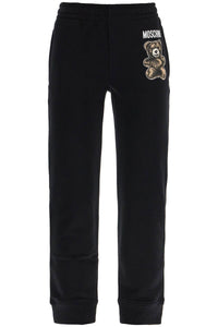 MOSCHINO moschino teddy bear jog V0325 0528 MULTI BLACK | Italystation.com - Shop Now at italystation.com