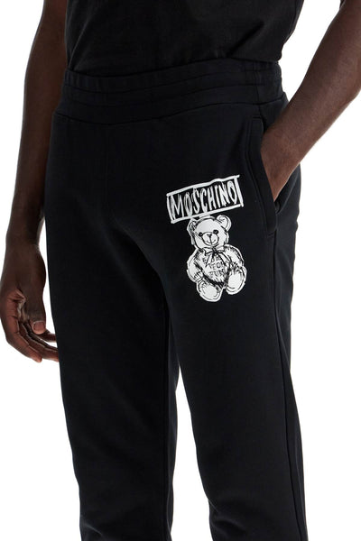 jogger pants with a cute V0329 7028 MULTI BLACK