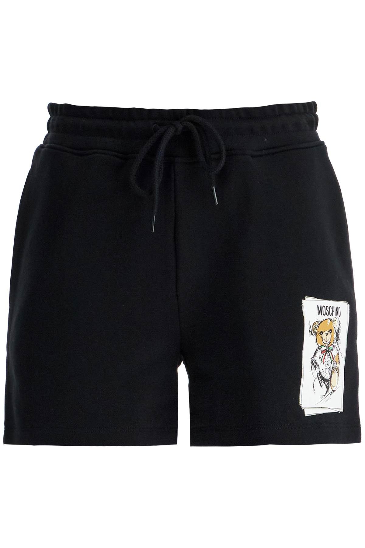 teddy bear sports shorts V0331 5528 MULTI BLACK