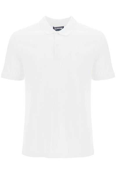 regular fit cotton polo shirt VBMSW0087 02961 L BIANCO OTTICO