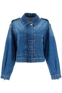 "julie denim jacket VE0359FA B3H02E BLUE