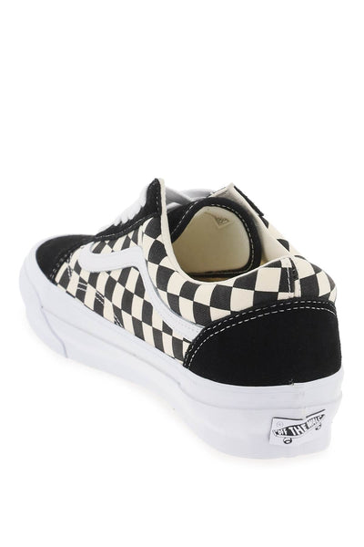 old skool reissue 36 VN000CQD2BO1 CHECKERBOARD BLACKOFF WHITE