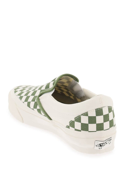 slip-on reissue VN000CSECIB1 CHECKERBOARD PESTO