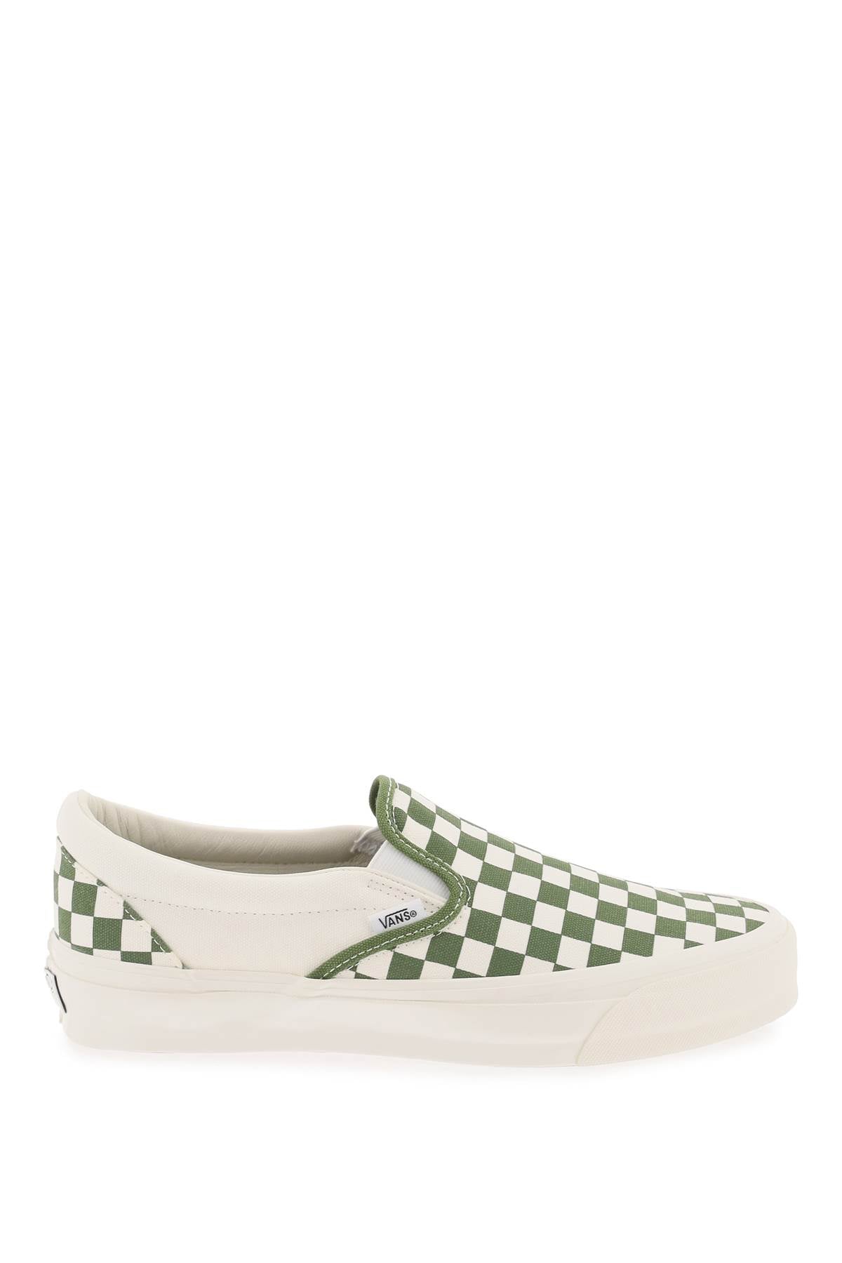 slip-on reissue VN000CSECIB1 CHECKERBOARD PESTO