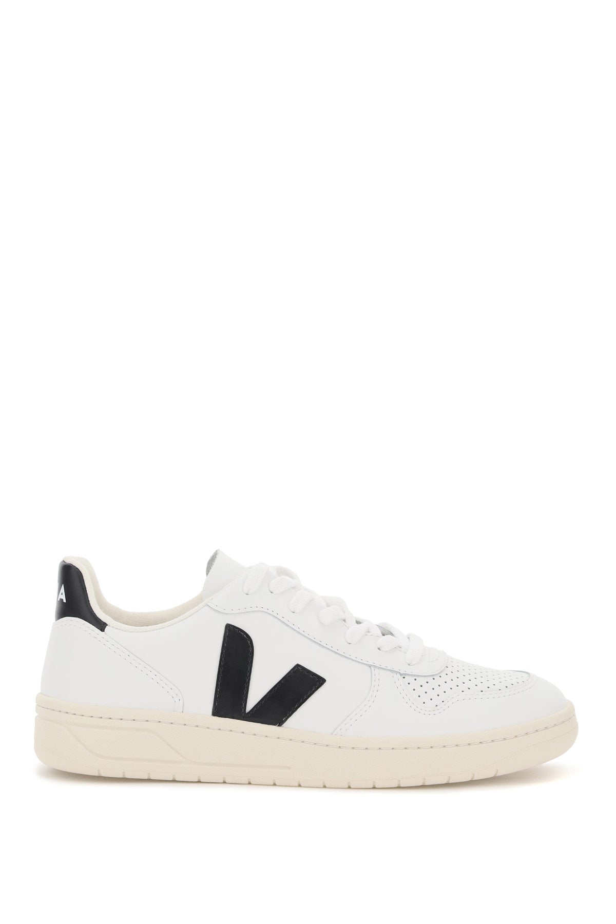 v-10 leather sneakers VX0200005B EXTRA WHITE BLACK