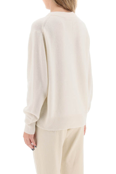 the v cashmere sweater W10910JL CREAM