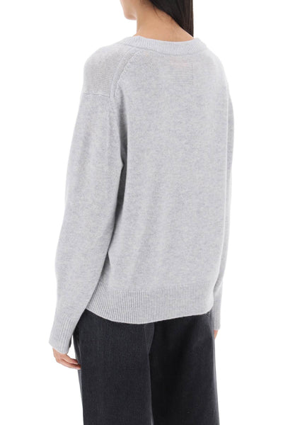 the v cashmere sweater W10910JL STONE