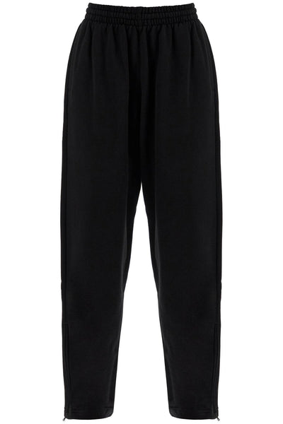 wide leg joggers for comfortable W2049R09 BLACK