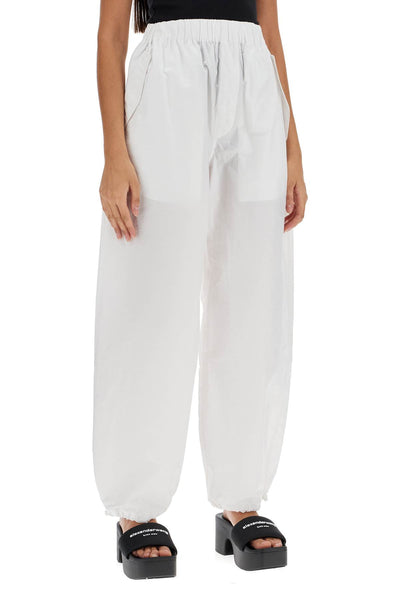 parachute poplin pants W2205R17 WHITE