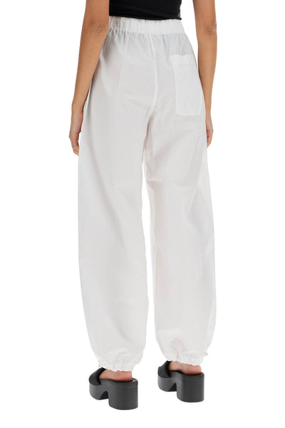 parachute poplin pants W2205R17 WHITE