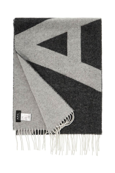 'malo' wool-blend scarf WOAOV M15176 NOIR