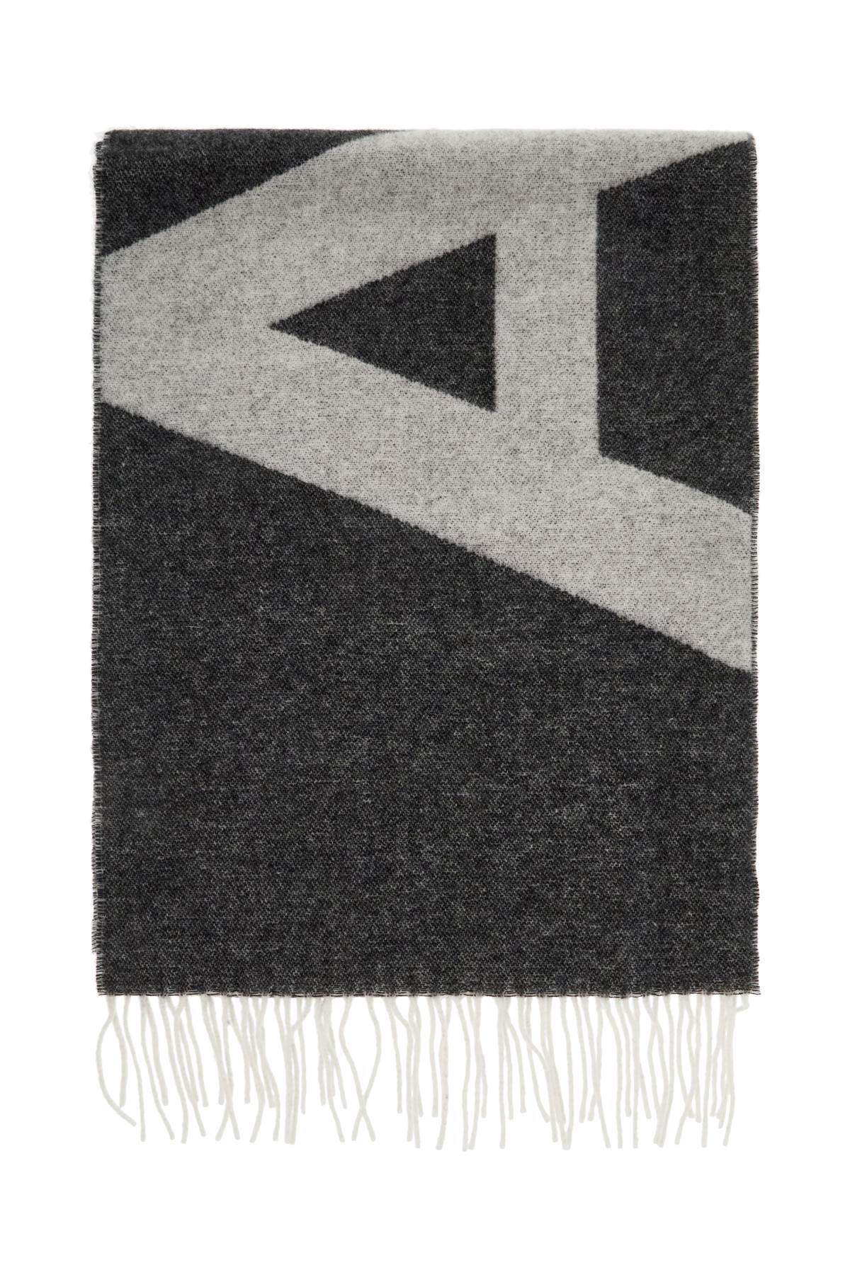 'malo' wool-blend scarf WOAOV M15176 NOIR