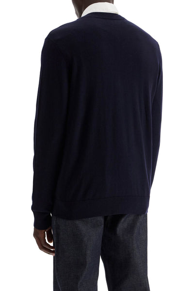 "joe's wool cardigan WVAWM H22248 DARK NAVY