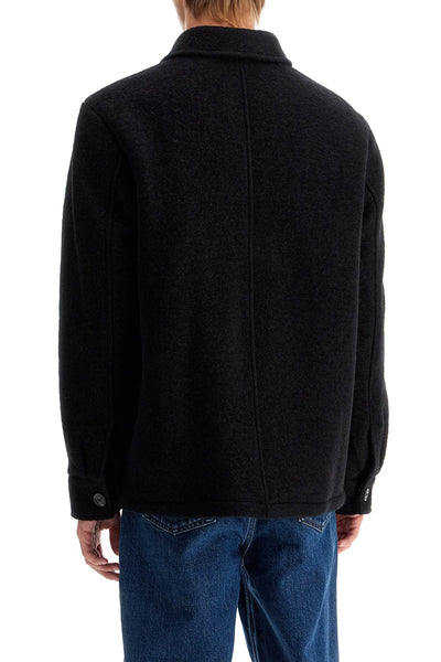 "emile wool effect fleece WVBCA H02961 NOIR