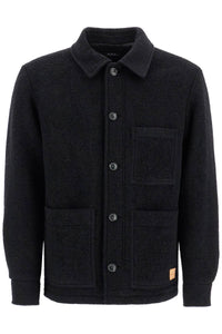 "emile wool effect fleece WVBCA H02961 NOIR