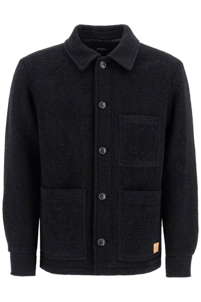 "emile wool effect fleece WVBCA H02961 NOIR