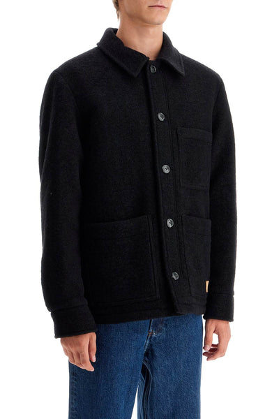 "emile wool effect fleece WVBCA H02961 NOIR