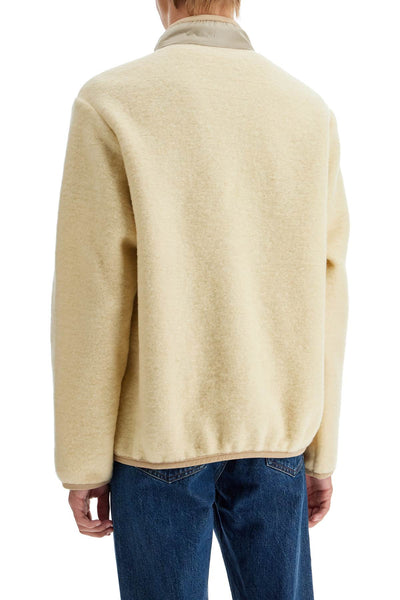 ewan wool effect fleece bl WVBCA M02855 JAUNE CLAIR