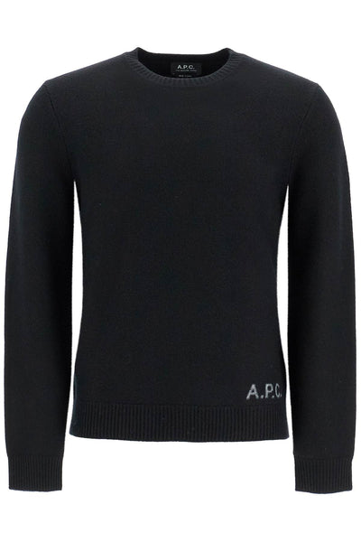 "compact wool edward pullover sweater WVBDJ H23059 NOIR