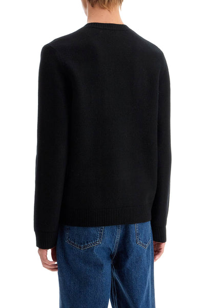 "compact wool edward pullover sweater WVBDJ H23059 NOIR