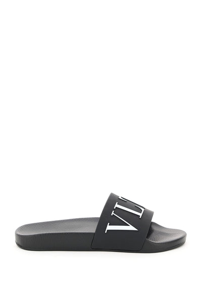 vltn pvc slides 3Y2S0873SYE NERO BIANCO