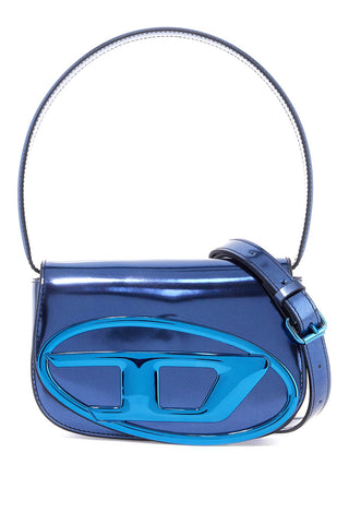 1dr metallic leather shoulder bag X08396 PS202 BLUE