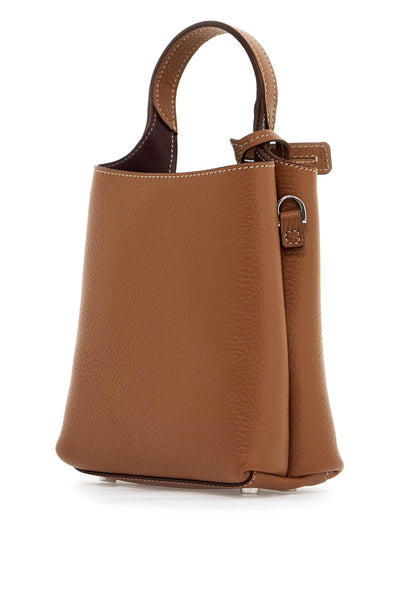 mini leather handbag XBWAPAT9000QRI S410(KENIA SC)+R802(BORDEAUX SC)