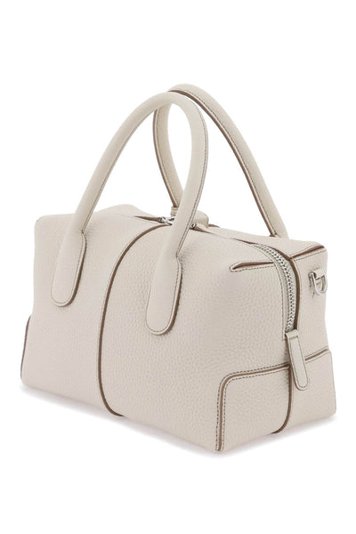 grained leather bowling bag XBWDBSH8100WSS STUCCO