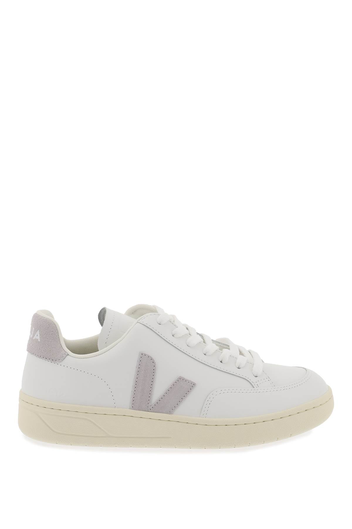 leather v-12 sneakers XD0203484B EXTRA WHITE LIGHT GREY