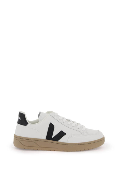 leather v-12 sneakers XD0203640B EXTRA WHITE BLACK DUNE