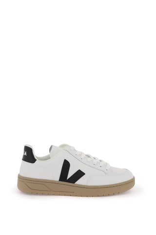 leather v-12 sneakers XD0203640B EXTRA WHITE BLACK DUNE