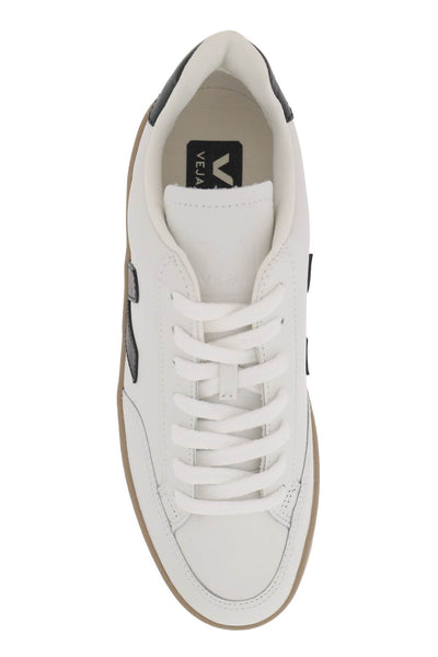 leather v-12 sneakers XD0203640A EXTRA WHITE BLACK DUNE