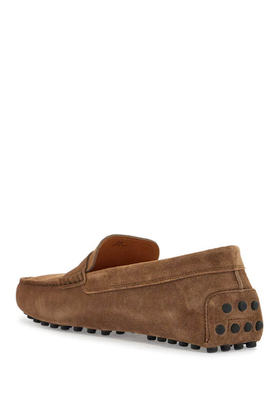 light walnut leather driving moccasin XXM22L00010RE0 NOCE CHIARO | Italystation.com