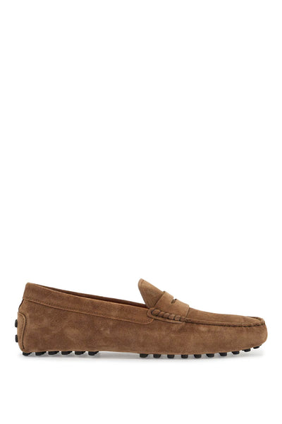 light walnut leather driving moccasin XXM22L00010RE0 NOCE CHIARO | Italystation.com