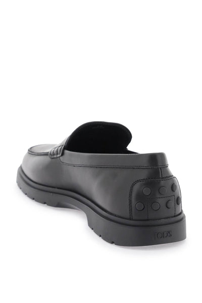 leather loafers XXM59K00010N6M NERO