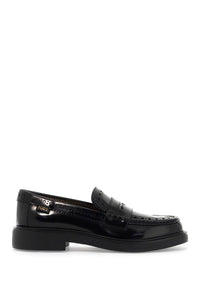 leather brogue loafers XXW20L0IM50SHA NERO