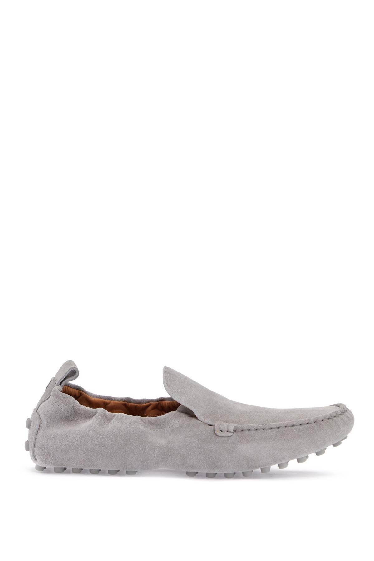 light gray calfskin women's loafers XXW22L0JB20M8W GABBIANO