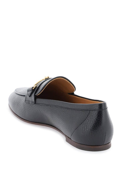 leather loafers with bow XXW79A0HM60MBW NERO