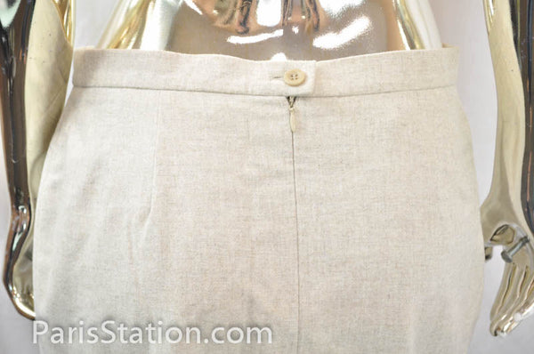 Escada Beige Skirt Size 40