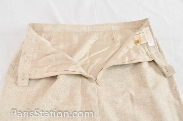 Escada Beige Skirt Size 40