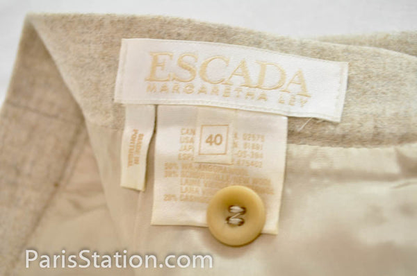 Escada Beige Skirt Size 40
